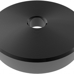 Zomo 0030101878 Adattatore singolo da 7 pollici per vinile - nero