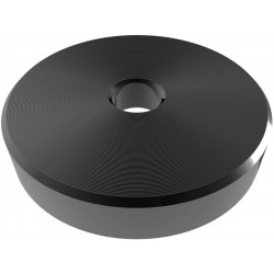 Zomo 0030101878 Adattatore singolo da 7 pollici per vinile - nero Zomo 0030101878 Adattatore singolo da 7 pollici per vinile - nero