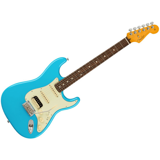 FENDER AMERICAN PROFESSIONAL II STRATOCASTER HSS MIAMI 
BLUE