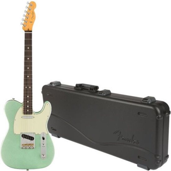 Fender American Professional II Telecaster RW Mystic Surf Green w/Case