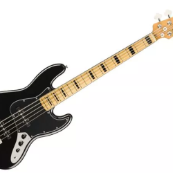 Squier by Fender Classic Vibe 70 Jazz Bass V Maple Black