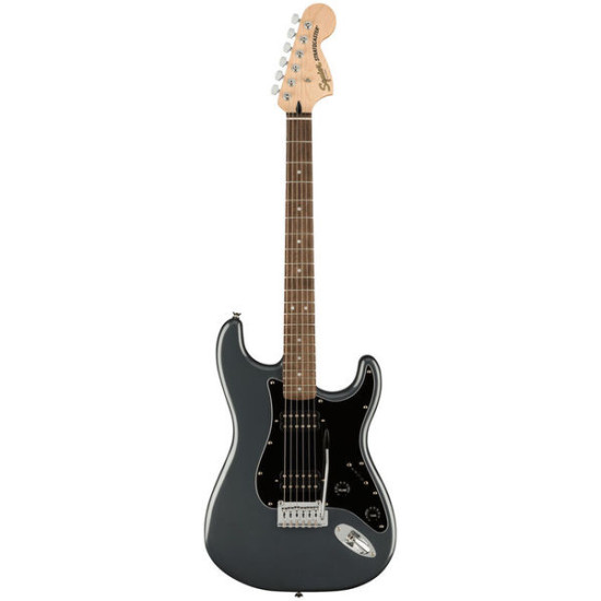 Squier by Fender Affinity Stratocaster  HH Charcoal Frost Metallic