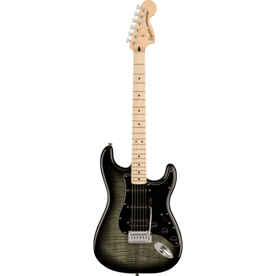 Squier By Fender Affinity Stratocaster Maple FMT HSS Black Burst