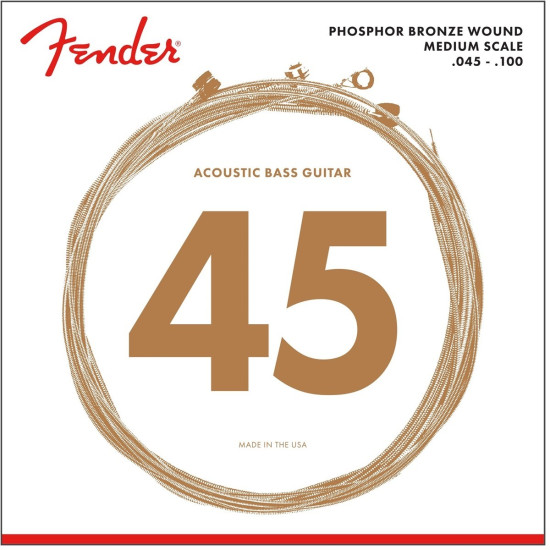 Fender 7060 Acoustic Bass Strings Set