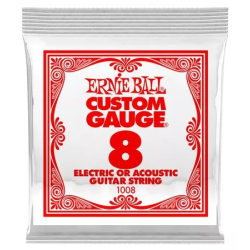 ERNIE BALL 1008 ELECTRIC STRING CUSTOM GAUGE 0.08