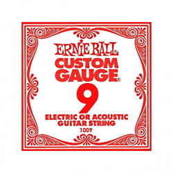 ERNIE BALL 1009 ELECTRIC STRING CUSTOM GAUGE 0.09 ERNIE BALL 1009 ELECTRIC STRING CUSTOM GAUGE 0.09