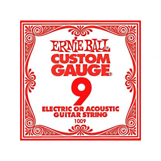ERNIE BALL 1009 ELECTRIC STRING CUSTOM GAUGE 0.09 ERNIE BALL 1009 ELECTRIC STRING CUSTOM GAUGE 0.09