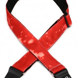 Fender Strap Tie Dye Acid Wash Red