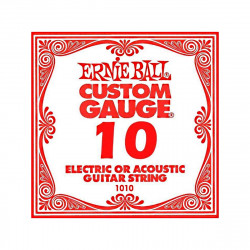 ERNIE BALL 1010 ELECTRIC STRING CUSTOM GAUGE 0,10 ERNIE BALL 1010 ELECTRIC STRING CUSTOM GAUGE 0,10