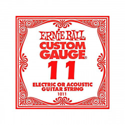 ERNIE BALL 1011 ELECTRIC STRING CUSTOM GAUGE 0.11 ERNIE BALL 1011 ELECTRIC STRING CUSTOM GAUGE 0.11