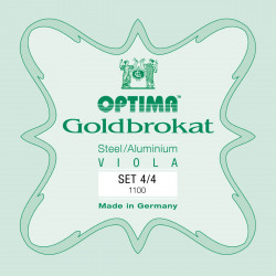 OPTIMA GOLDBROKAT 1100 SET PER VIOLA 4/4 OPTIMA GOLDBROKAT 1100 SET PER VIOLA 4/4