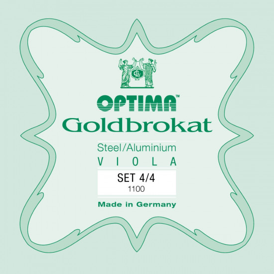 OPTIMA GOLDBROKAT 1100 SET PER VIOLA 4/4 OPTIMA GOLDBROKAT 1100 SET PER VIOLA 4/4
