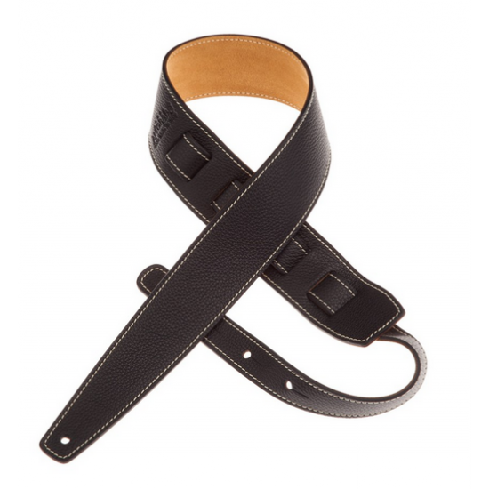 Magrabò Holes HS Colors Nero 6 cm - Guitar Strap Made in Italy