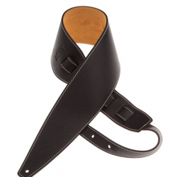 Magrabò Holes HS Colors Nero 10 cm - Guitar Strap Made in Italy Magrabò Holes HS Colors Nero 10 cm - Guitar Strap Made in Italy