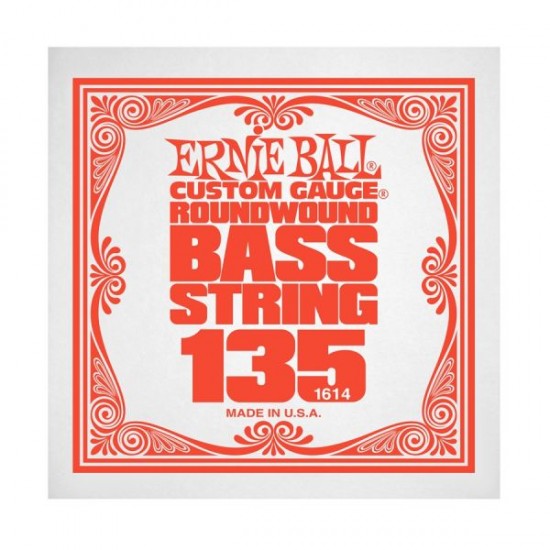 ERNIE BALL 1614  BASS STRING CUSTOM GAUGE 0.135