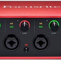 FOCUSRITE SCARLETT 18I8 3RD GEN AUDIO INTERFACE FOCUSRITE SCARLETT 18I8 3RD GEN AUDIO INTERFACE