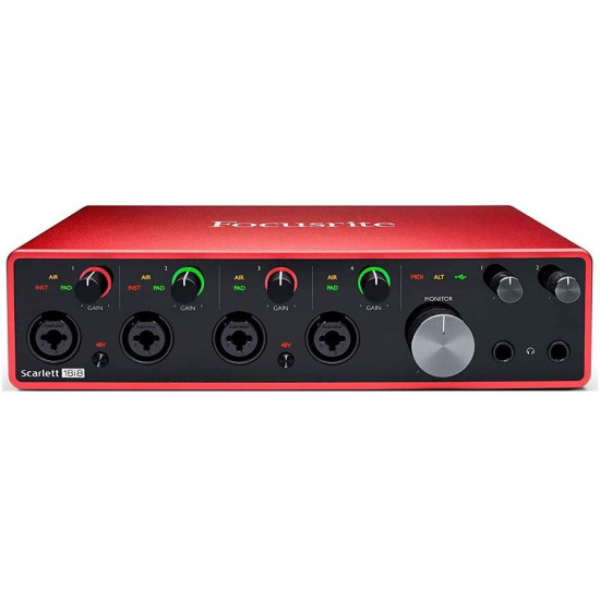 FOCUSRITE SCARLETT 18I8 3RD GEN AUDIO INTERFACE