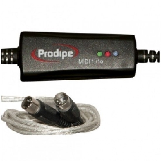 PRODIPE 1I/1O MIDI INTERFACE USB
