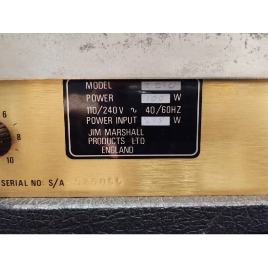 Marshall 2210 JCM800 1984 Marshall 2210 JCM800 1984