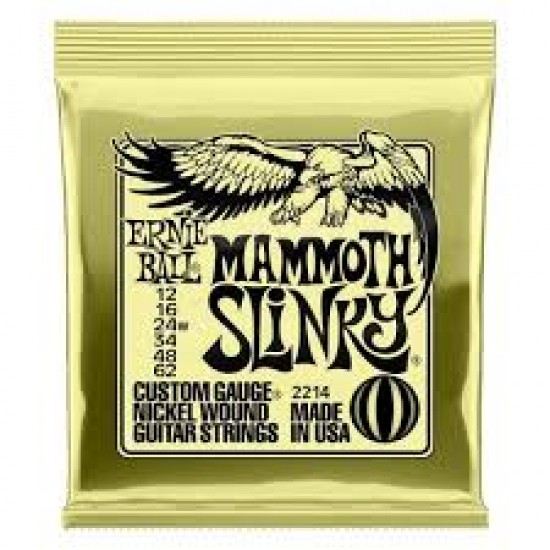 Ernie Ball 2214 Mammoth Slinky 12-62 Ernie Ball 2214 Mammoth Slinky 12-62