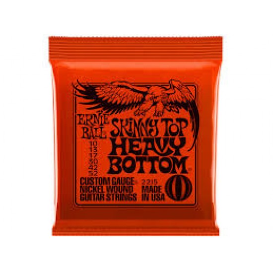 Ernie Ball 2215 Heavy Bottom Electric Guitar Strings 10-52