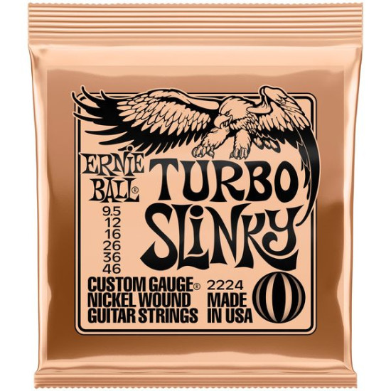 ERNIE BALL 2224 Turbo Slinky 9.5 - 46