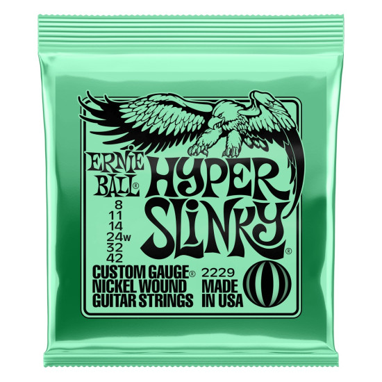ERNIE BALL 2229 Nickel Wound Hyper Slinky 8-42