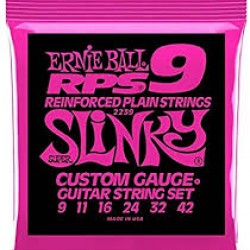 ERNIE BALL 2239 RPS Super Slinky Reinforced Plain Strings SET 09-42 ERNIE BALL 2239 RPS Super Slinky Reinforced Plain Strings SET 09-42