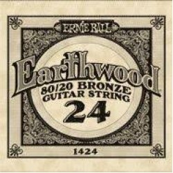 ERNIE BALL 1424 ACOUSTIC STRING EARTHWOOD 80/20 0,24 ERNIE BALL 1424 ACOUSTIC STRING EARTHWOOD 80/20 0,24