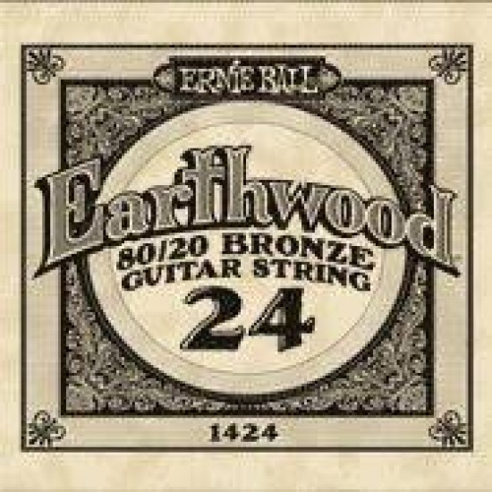 ERNIE BALL 1424 ACOUSTIC STRING EARTHWOOD 80/20 0,24