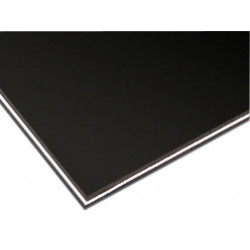 Parts Planet 24-PSS BWB - Foglio per battipenna per chitarra elettrica e basso - Nero 3 strati Parts Planet 24-PSS BWB - Foglio per battipenna per chitarra elettrica e basso - Nero 3 strati