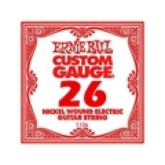 ERNIE BALL 1126 ELECTRIC STRING CUSTOM GAUGE 0.26W ERNIE BALL 1126 ELECTRIC STRING CUSTOM GAUGE 0.26W