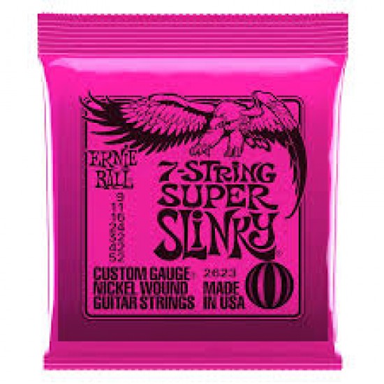 Ernie Ball 2623 7-String Super Slinky 09-52 Ernie Ball 2623 7-String Super Slinky 09-52