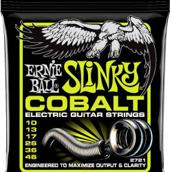 Ernie Ball 2721 Cobalt 10-46 Electric Guitar Strings Set Ernie Ball 2721 Cobalt 10-46 Electric Guitar Strings Set