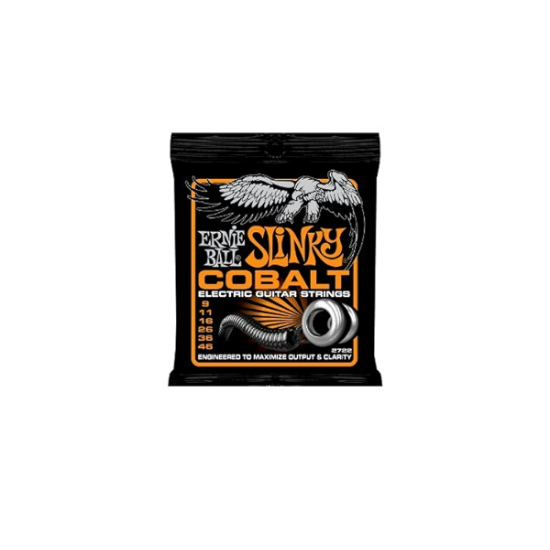 Ernie Ball 2722 Cobalt 09-46 Electric Guitar Strings Set Ernie Ball 2722 Cobalt 09-46 Electric Guitar Strings Set