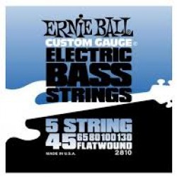 Ernie Ball 2810 Bass Strings Set 45-130 Flatwound Ernie Ball 2810 Bass Strings Set 45-130 Flatwound