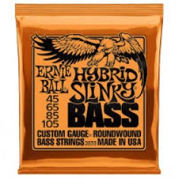 ERNIE BALL 2833 Hybrid Slinky ELECTRIC BASS STRINGS SET 45-105 ERNIE BALL 2833 Hybrid Slinky ELECTRIC BASS STRINGS SET 45-105