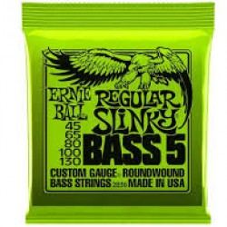 ERNIE BALL 2836 Regular Slinky BASS 5 SET 45-130 ERNIE BALL 2836 Regular Slinky BASS 5 SET 45-130