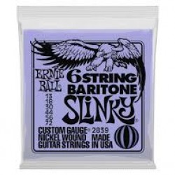 ERNIE BALL 2839 6 String BARITONE SET 13-72 ERNIE BALL 2839 6 String BARITONE SET 13-72