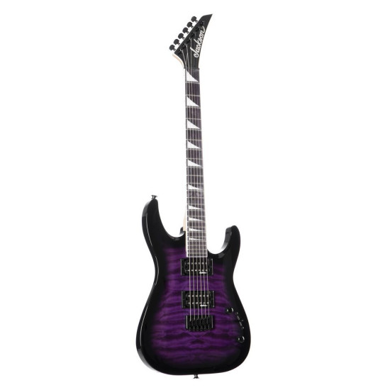 Jackson JS32Q Dinky Series - Transparent Purple Burst