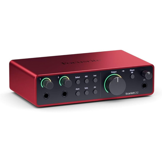 Focusrite Scarlett 2I2 4Th Generation - Audio Interface