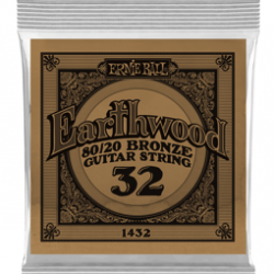 ERNIE BALL 1432 ACOUSTIC STRING EARTHWOOD 80/20 0,32 ERNIE BALL 1432 ACOUSTIC STRING EARTHWOOD 80/20 0,32