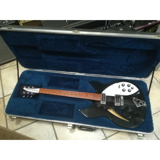 Rickenbacker 330 Jetglo Black 1996 - SOLD!