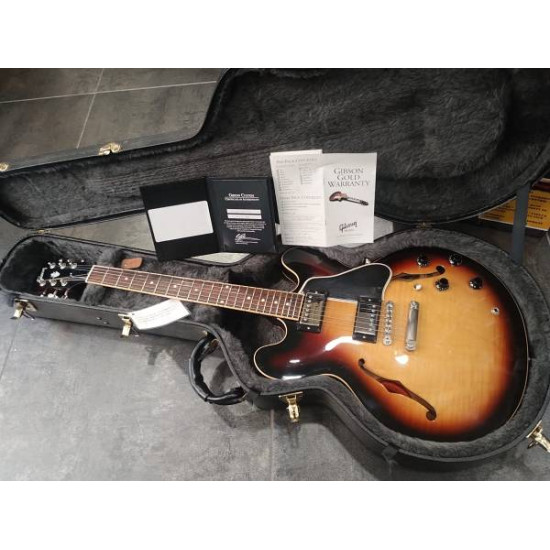 Gibson Custom Shop ES-335 2008 Figured Tobacco Sunburst