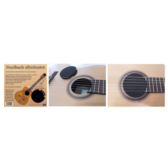 Parts Planet 3400-2016 Tappo antifeedback per chitarra classica Summit Parts Planet 3400-2016 Tappo antifeedback per chitarra classica Summit