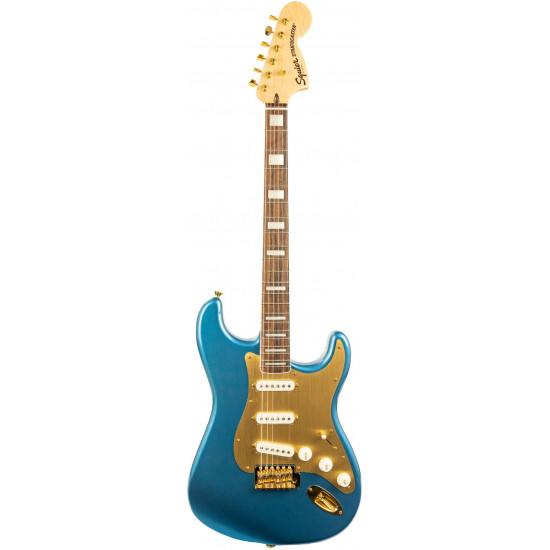 Squier By Fender 40Th Anniversary Gold Edition Stratocaster Lake Placid Blue