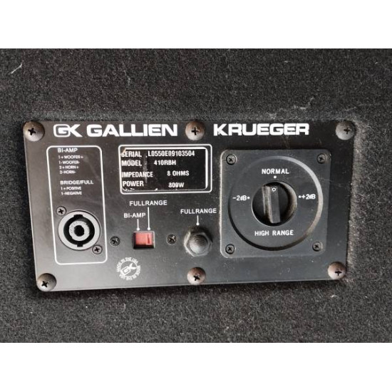 Gallien Krueger 410 RBH Bass Cabinet 4x10 2nd