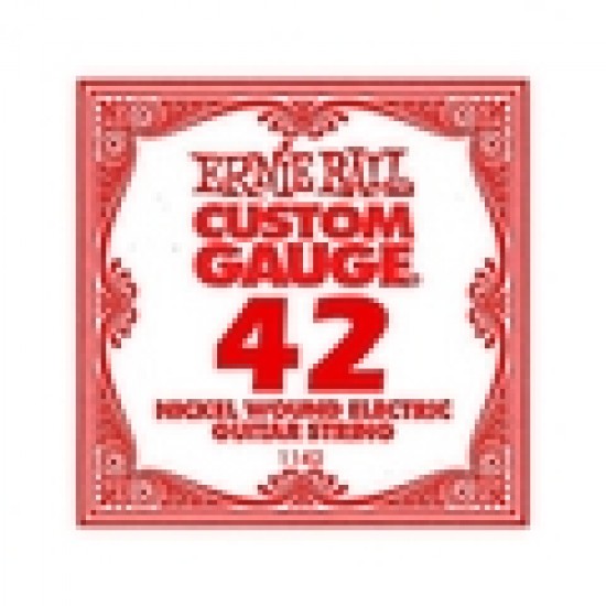 ERNIE BALL 1142 ELECTRIC STRING CUSTOM GAUGE 0.42W