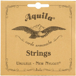 AQUILA 4U UKLULELE SOPRANO STRINGS SET - NEW NYLGUT
