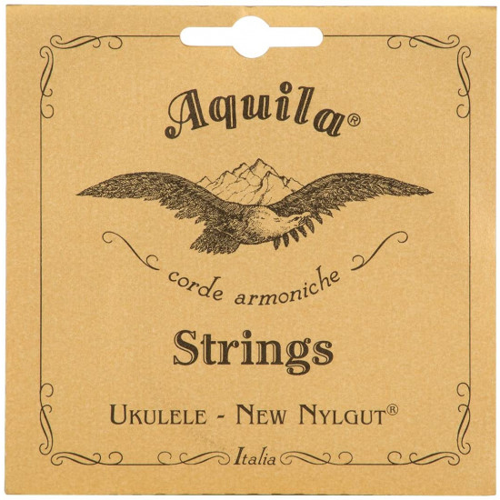 AQUILA 4U UKLULELE SOPRANO STRINGS SET - NEW NYLGUT